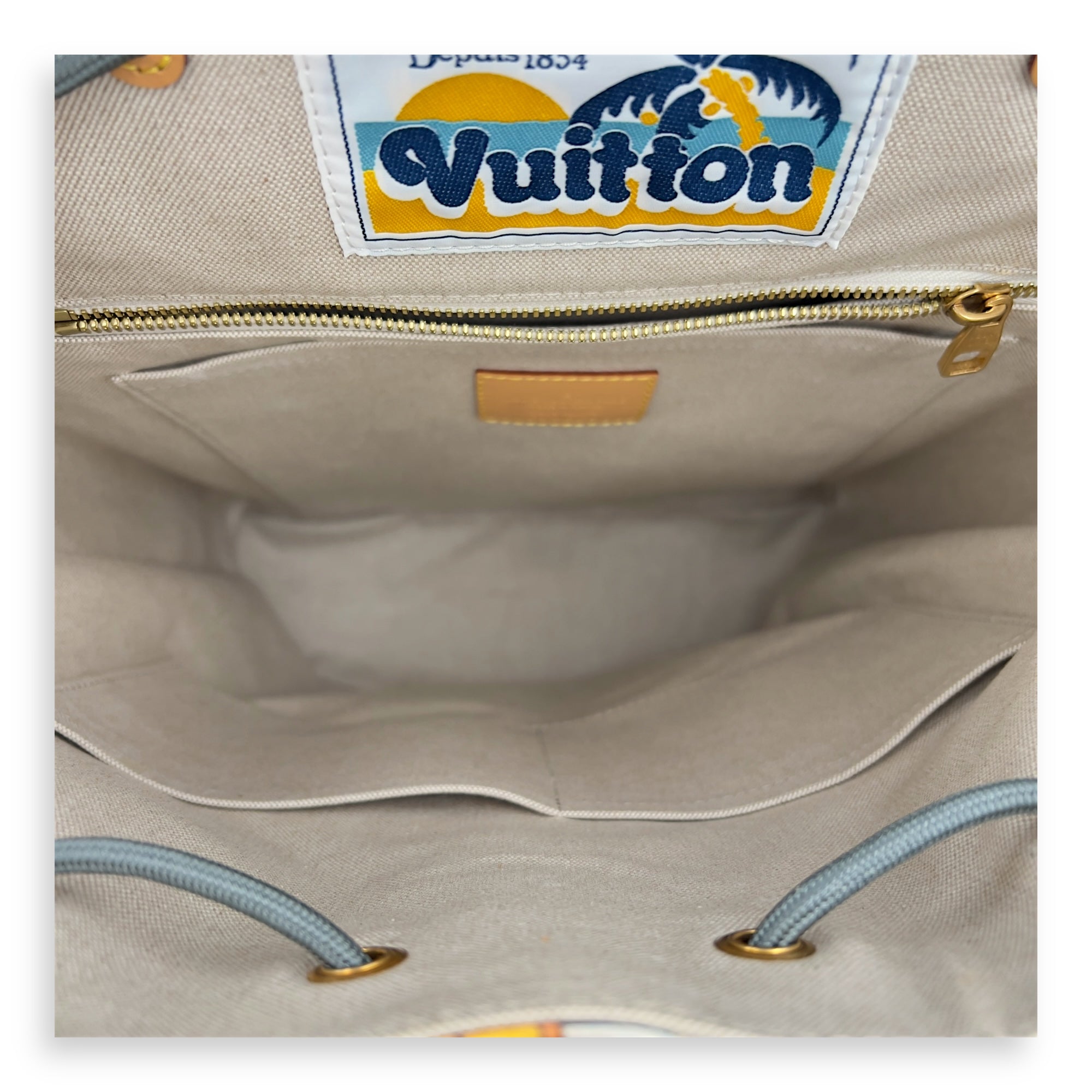 Louis Vuitton Surfing Christopher Backpack Multi-colour in Coated Canvas, Gold hardware_4