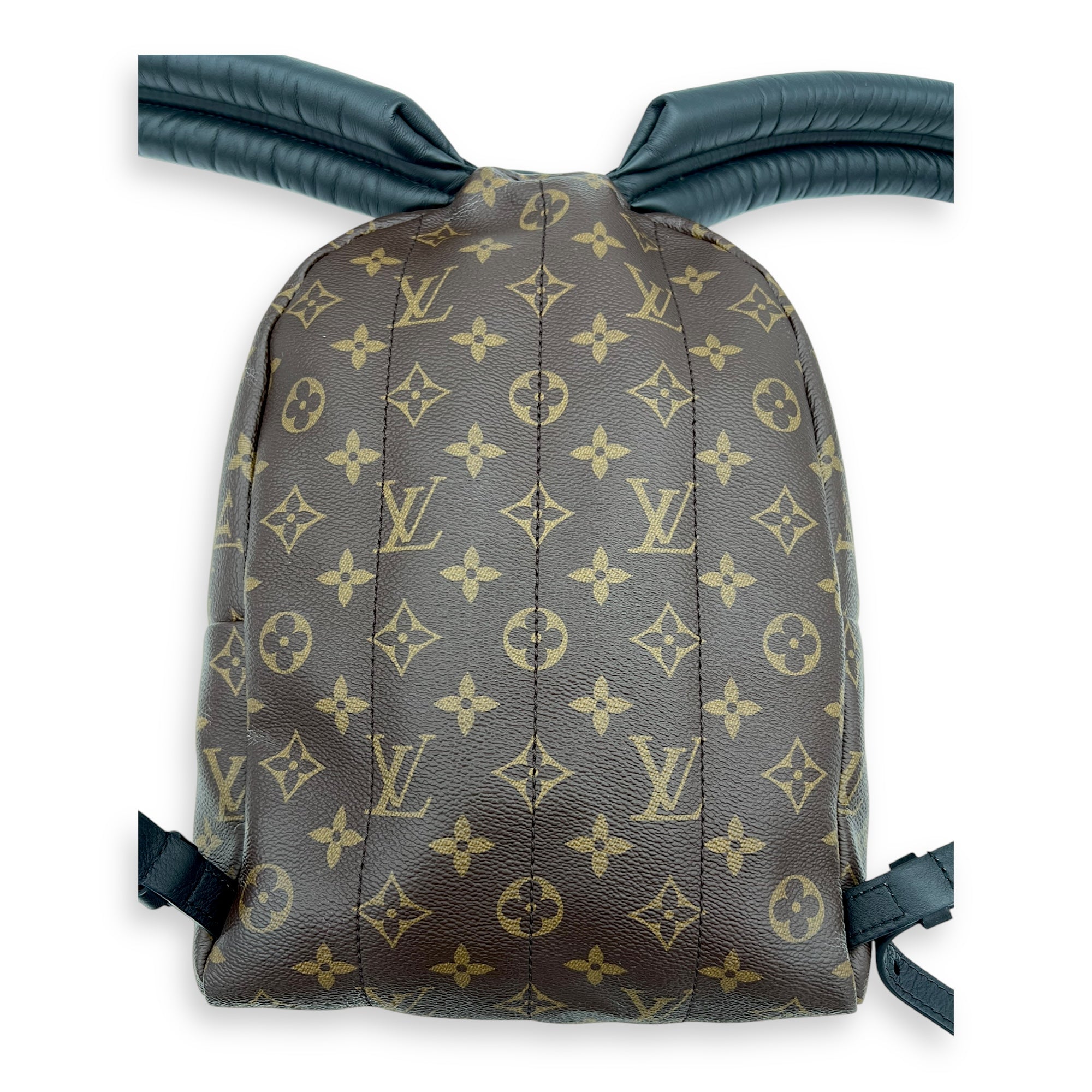 Louis Vuitton Palm Springs PM Brown Backpack in Monogram Coated Canvas, Gold hardware_6