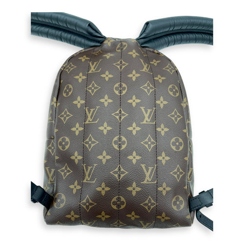 Louis Vuitton Palm Springs PM Brown Backpack in Monogram Coated Canvas, Gold hardware_6