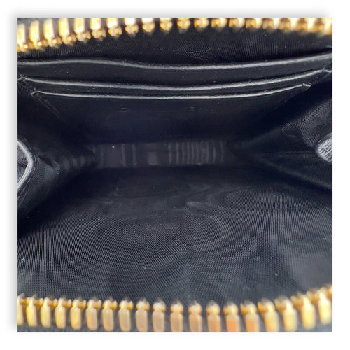 Dior Cannage Top Handle Bag Black in Patent Leather, Gold hardware_8