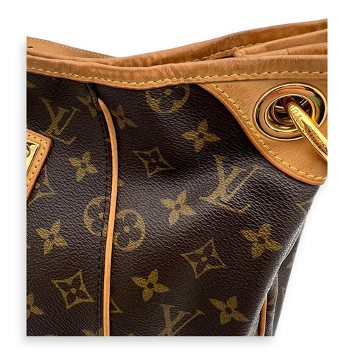 Louis Vuitton Galleria Shoulder Bag PM Brown in Monogram Coated Canvas, Gold hardware_6