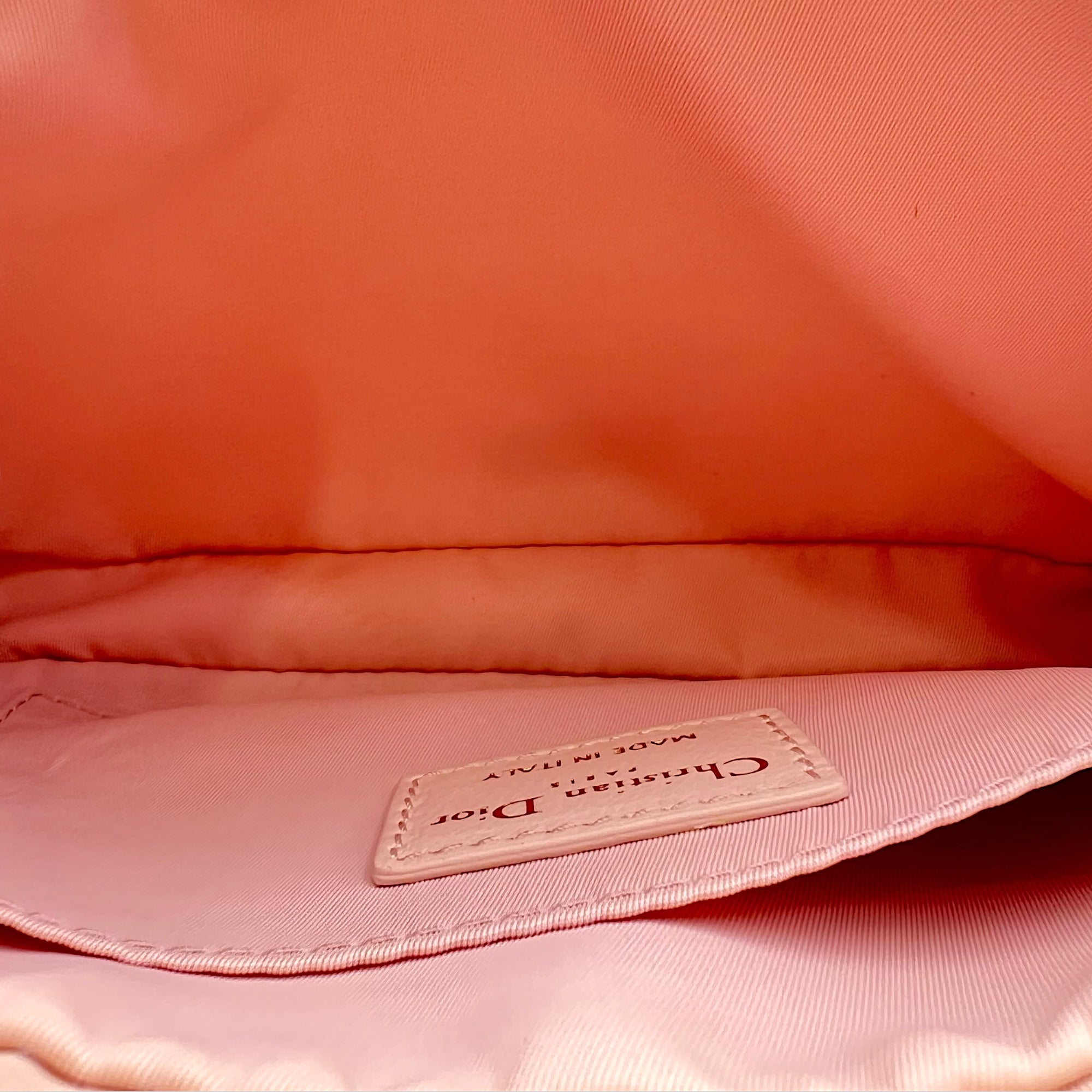 Dior Multi-pouch Crossbody Bag Pink in Canvas, Light Gold hardware_6