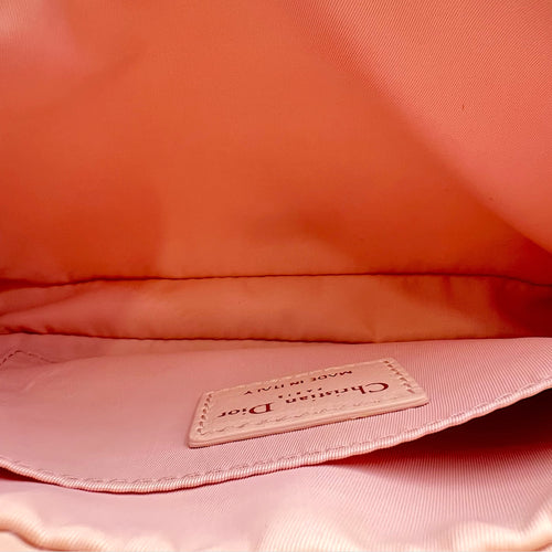Dior Multi-pouch Crossbody Bag Pink in Canvas, Light Gold hardware_6