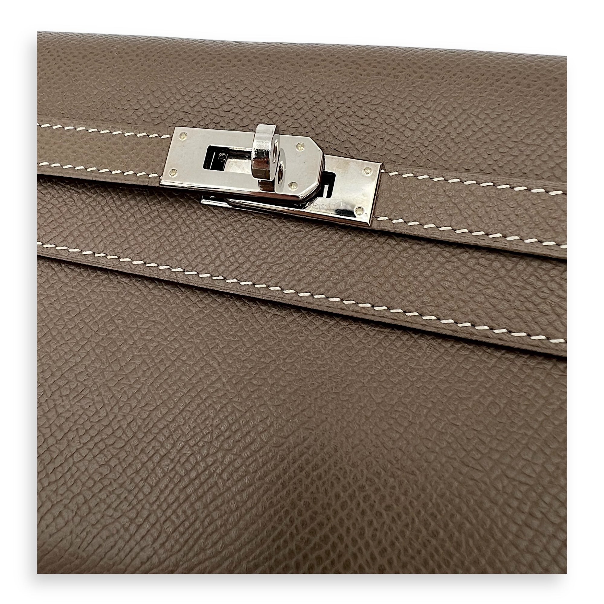 Hermès Kelly Eutope in Epsom, Palladium hardware_8
