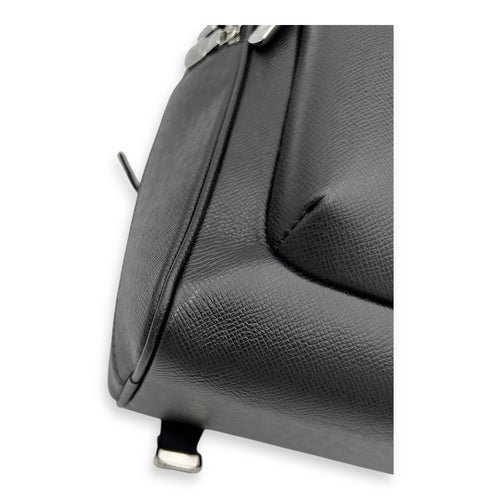 Louis Vuitton Adrian Backpack Black in Taiga Leather, Silver hardware_6