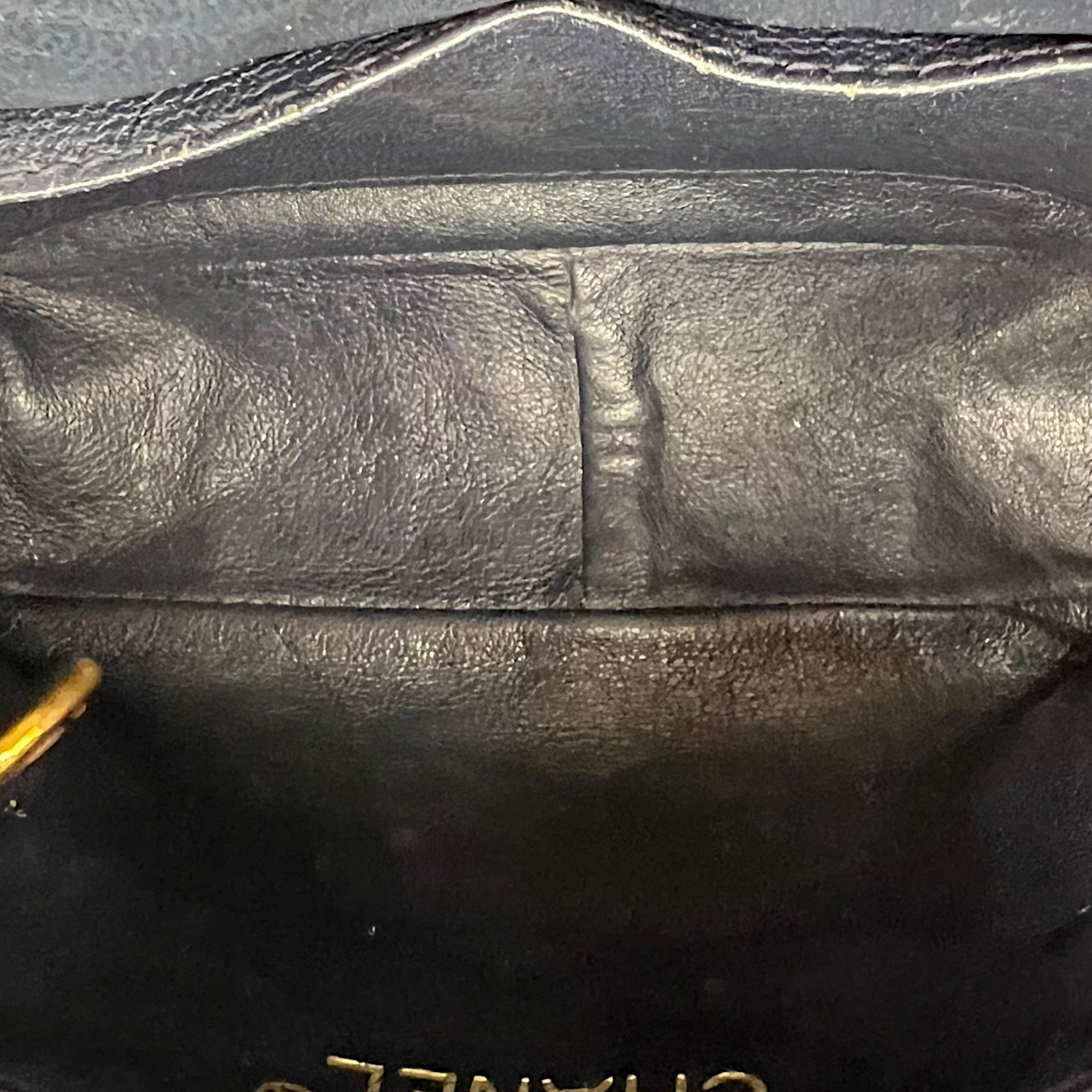 Chanel Denim CC Quilted Turnlock Crossbody Bag Blue in Denim, Gold hardware_6