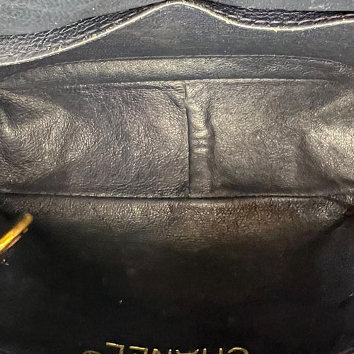 Chanel Denim CC Quilted Turnlock Crossbody Bag Blue in Denim, Gold hardware_6