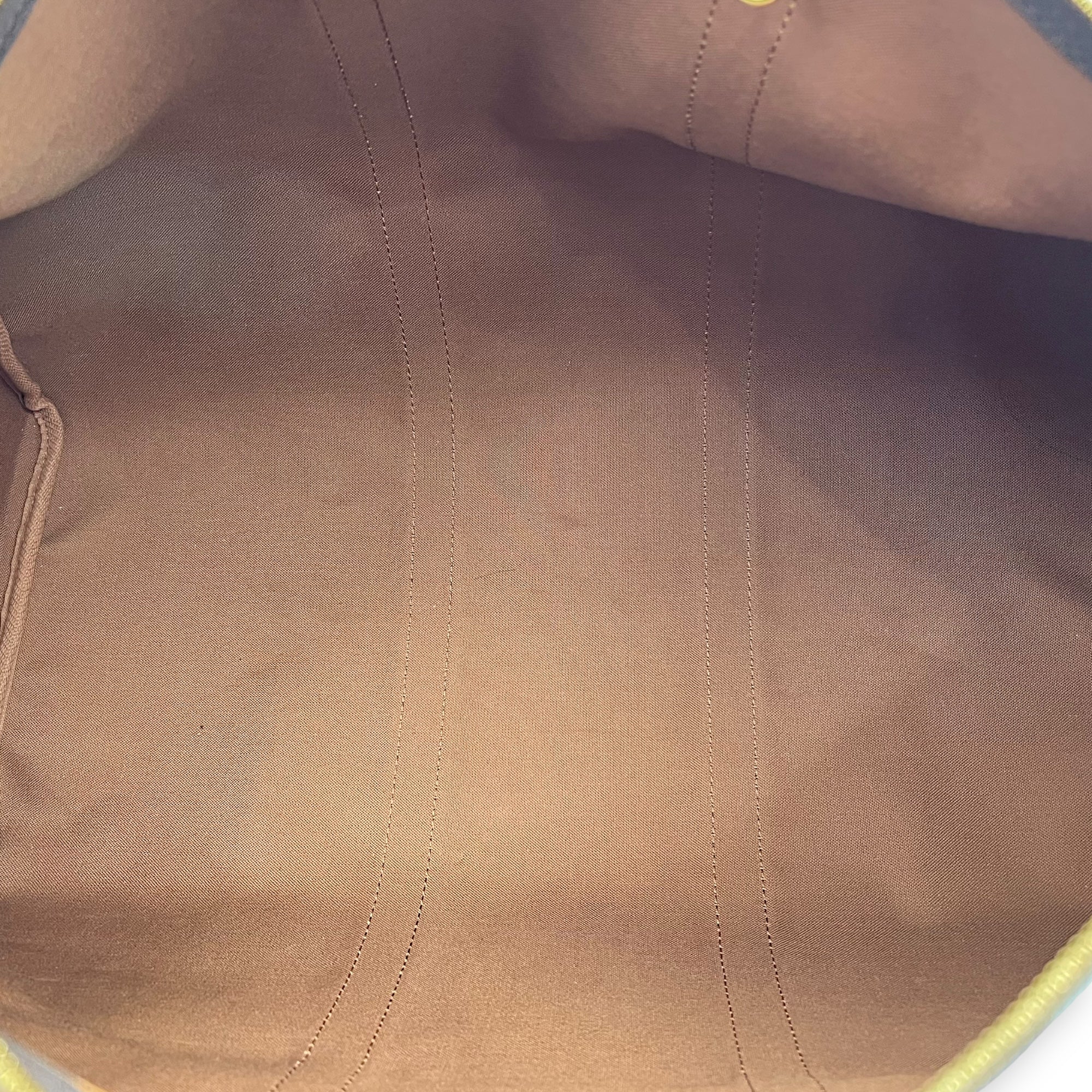 Louis Vuitton Stephen Sprouse Keepall 50 Brown Duffle Bag in Coated Canvas, Gold hardware_6