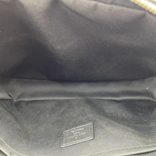 Louis Vuitton Logo Messenger Grey in Monogram Coated Canvas, Silver hardware_5