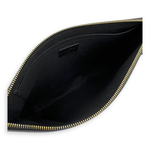 Louis Vuitton Daily Pouch Black Clutch in Empreinte Leather, Gold hardware_6