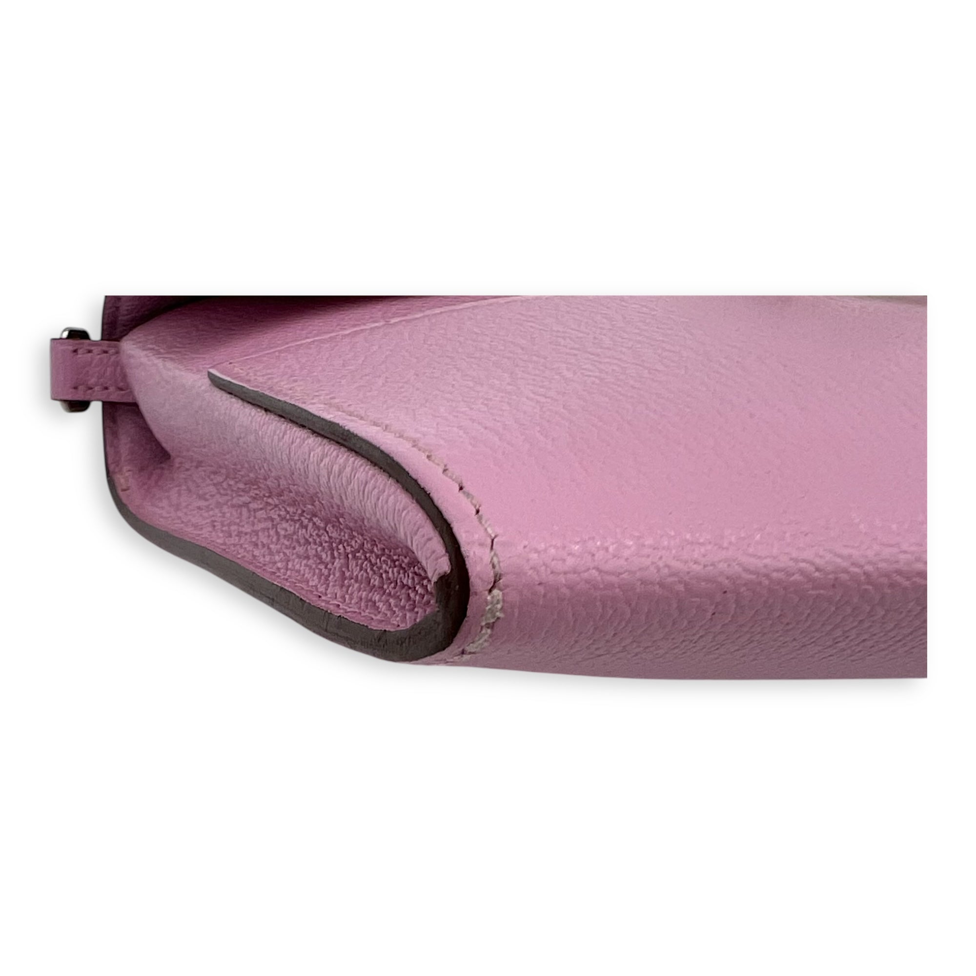 Hermès Cinhetic To Go Mauve Sylvestre Shoulder Bag in Epsom, Palladium hardware_4