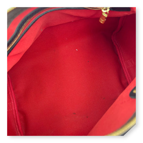 Louis Vuitton Speedy Bandouliere Top Handle Bag 30 Brown in Monogram Coated Canvas, Gold hardware_4