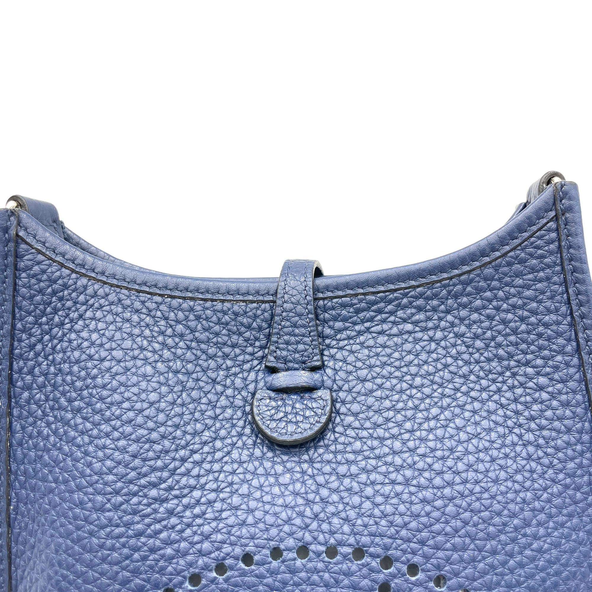 Evelyne TPM Bleu Saphir in Clemence, Palladium hardware