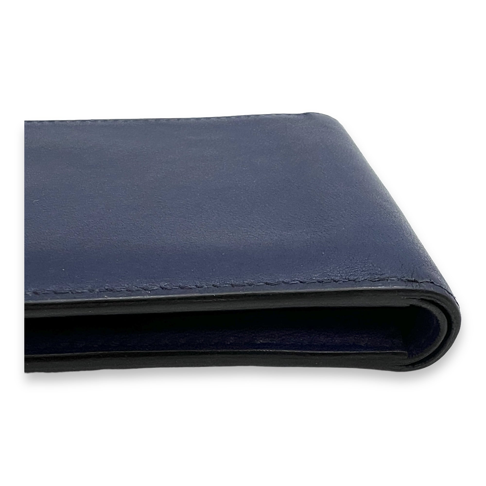 Silkin Bifold Blue in Box Calfskin