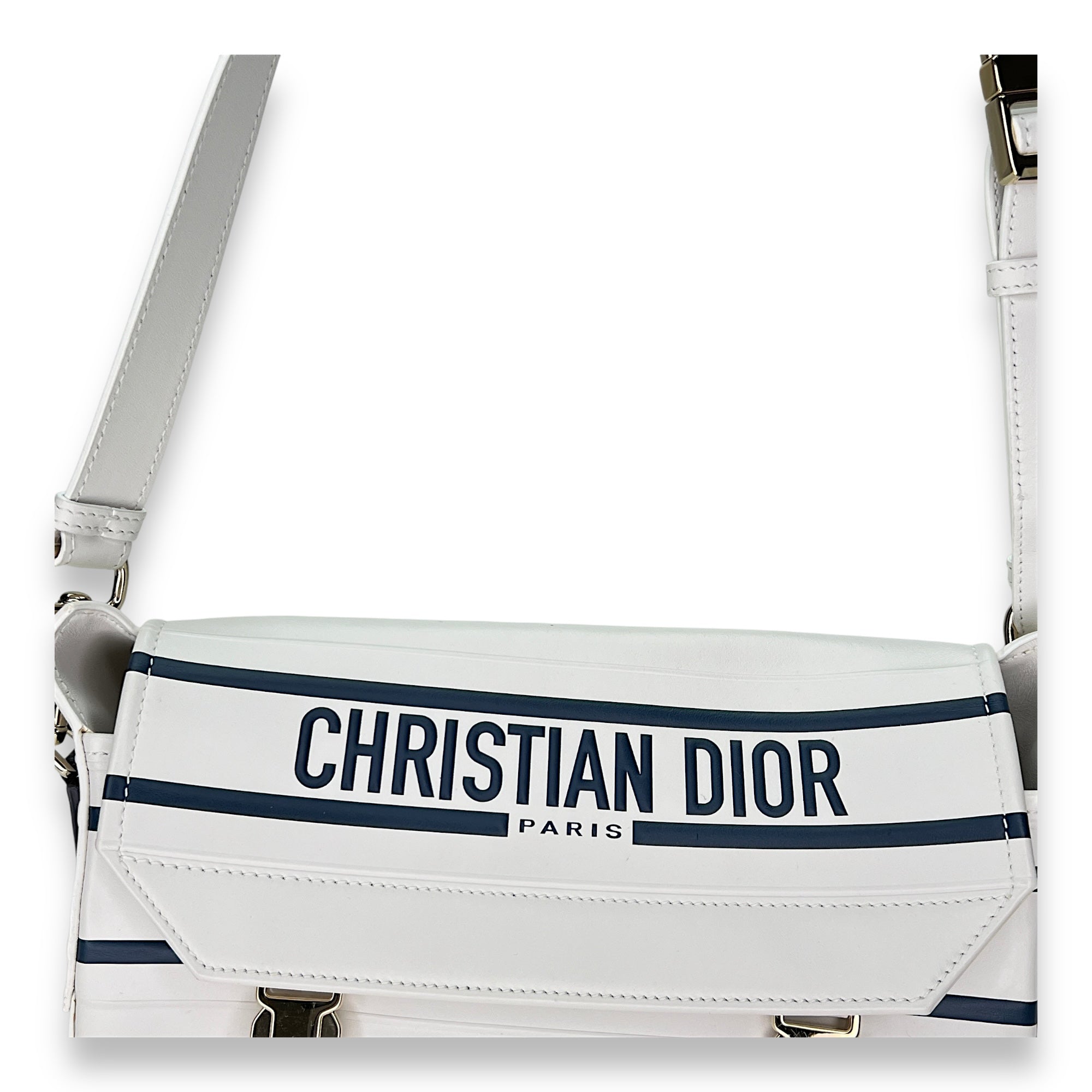 Diorcamp Small Messenger bag in Calfskin, Light Gold Hardware