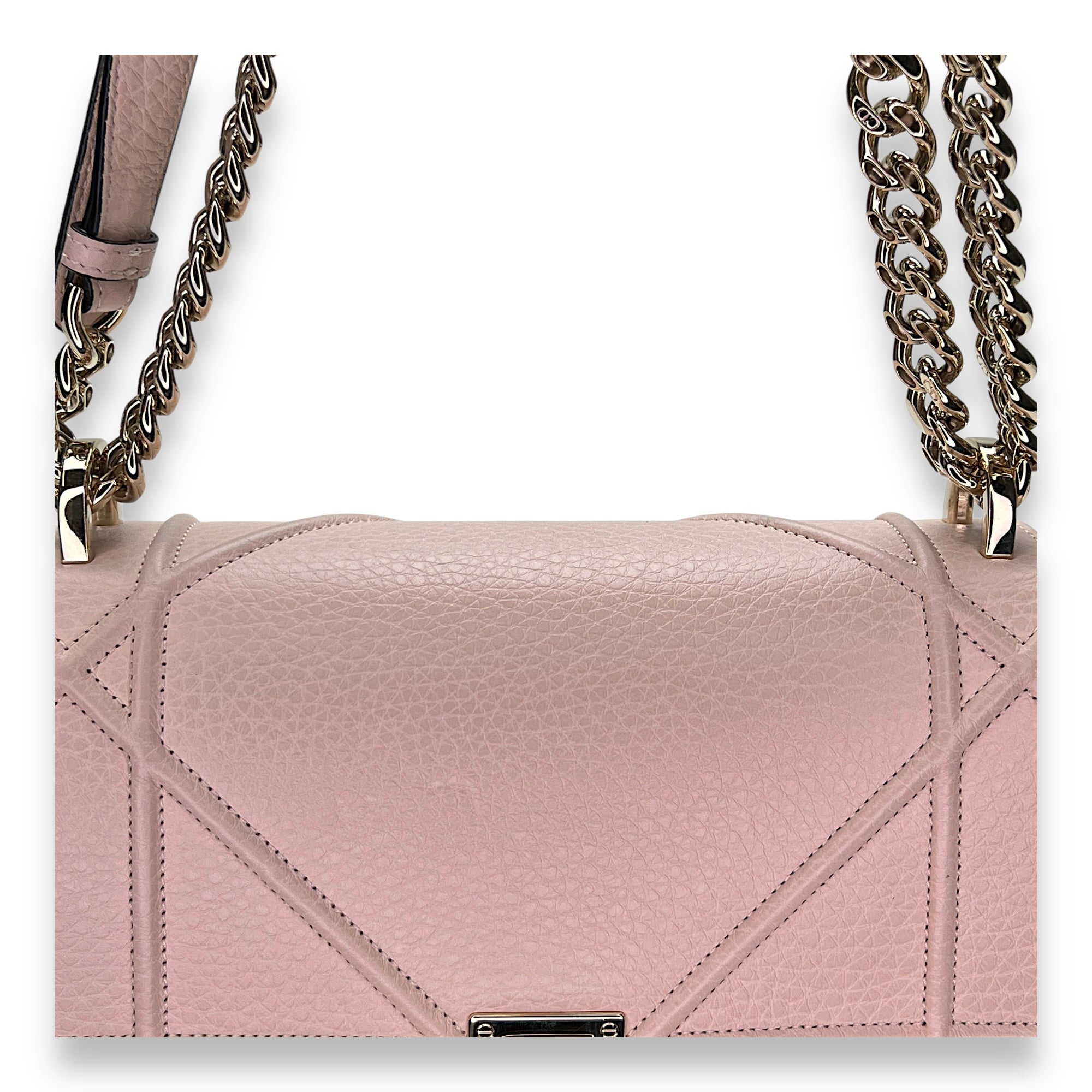 Diorama Small Shoulder bag in Calfskin, Gold Hardware