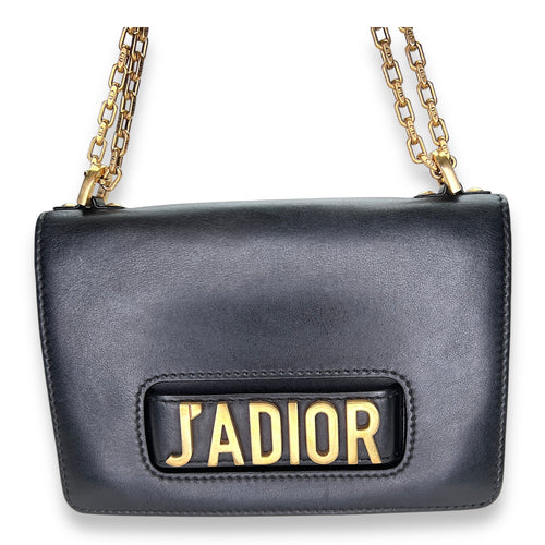 J'adior Shoulder bag in Calfskin, Gold Hardware