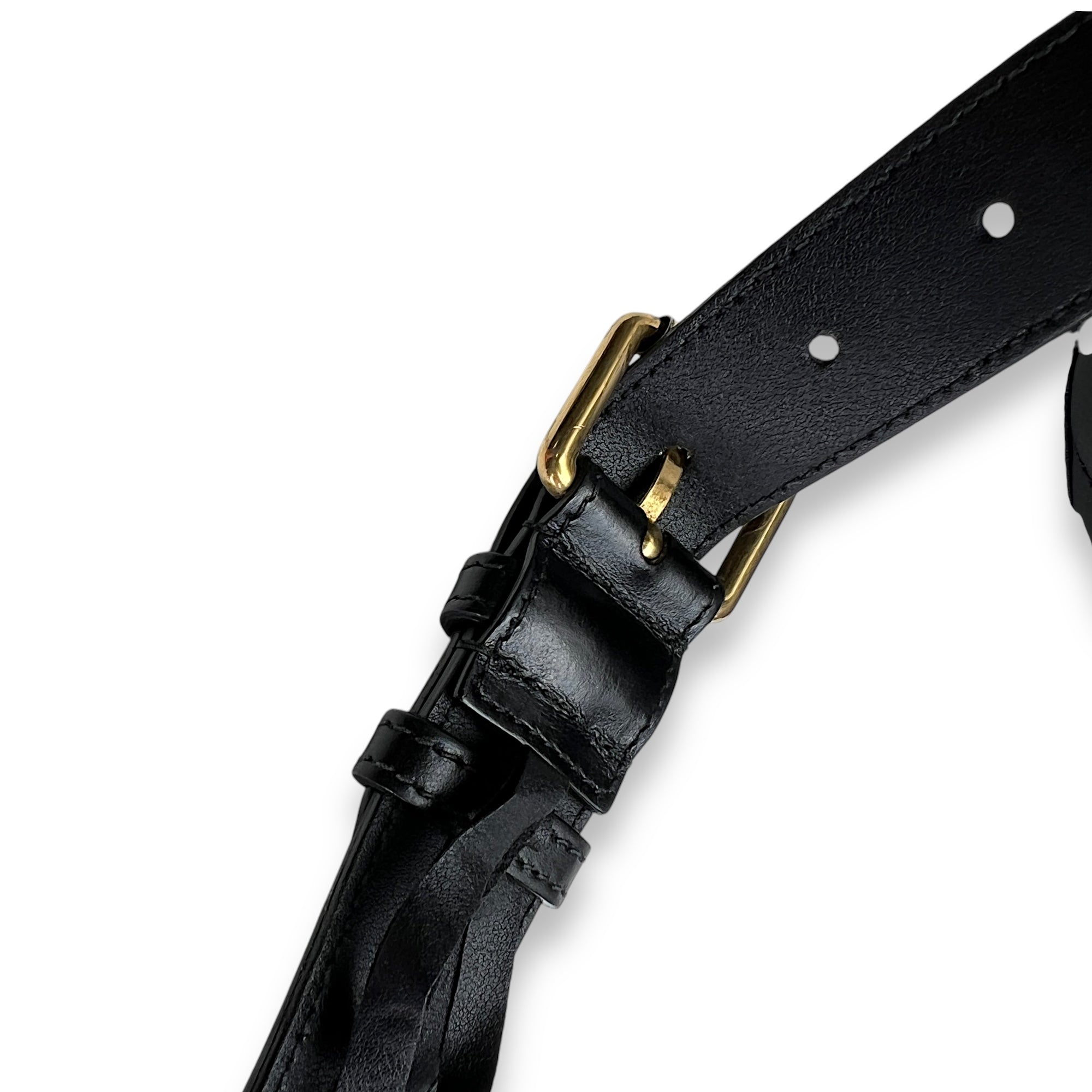 GG Marmont Belt bag in Calfskin, Gold Hardware