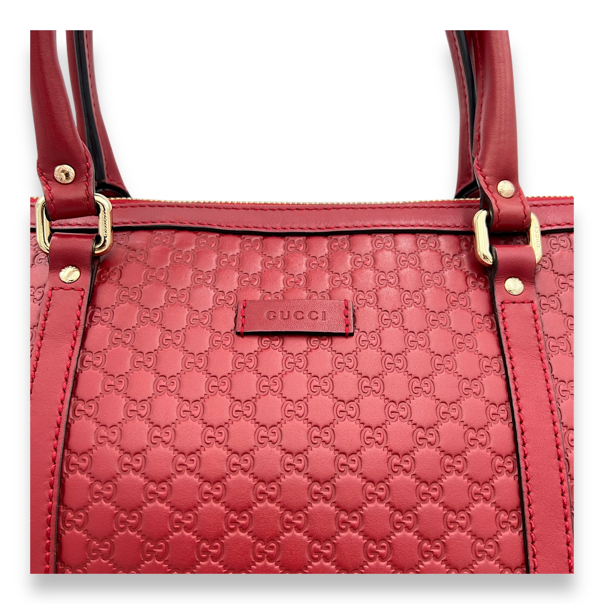 Guccissima Top handle bag in Calfskin, Gold Hardware