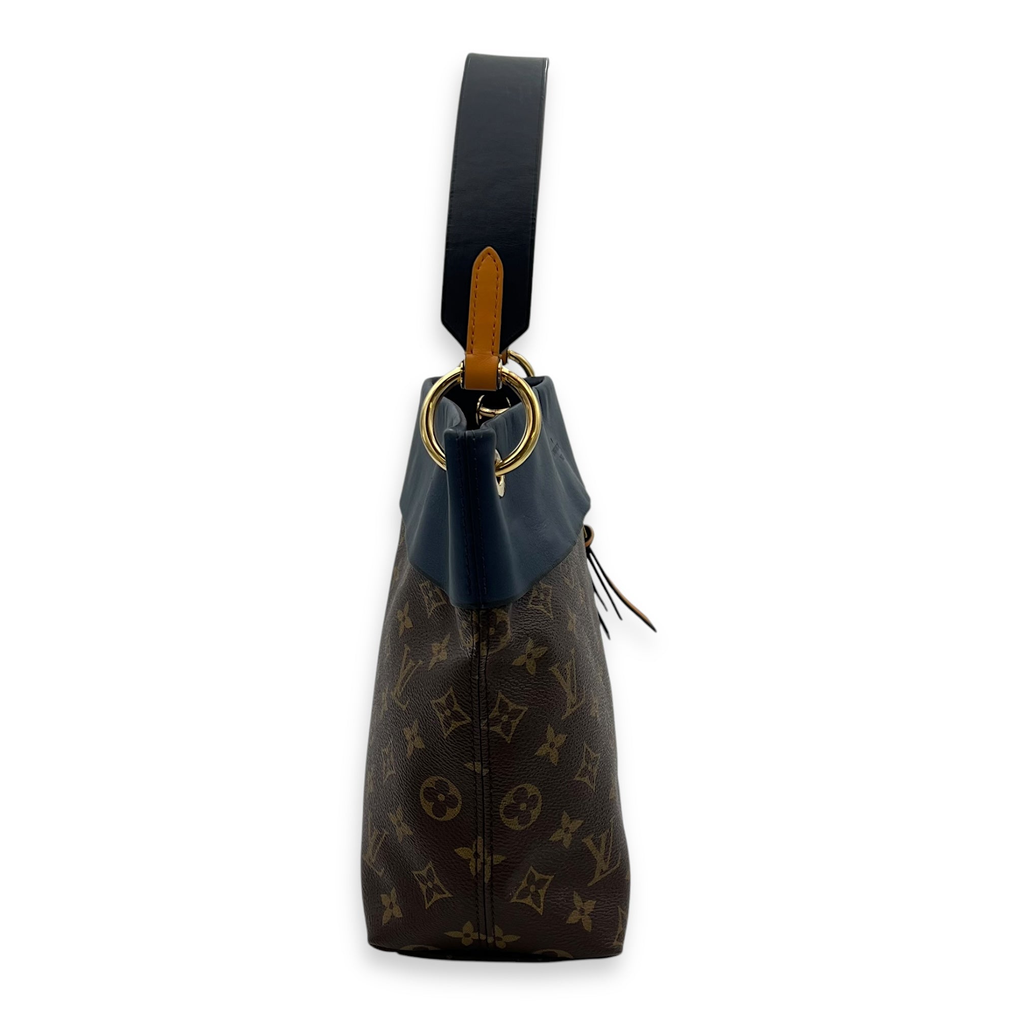 Louis Vuitton Tuileries Besace  Shoulder Bag Brown in Monogram Coated Canvas, Gold hardware_3