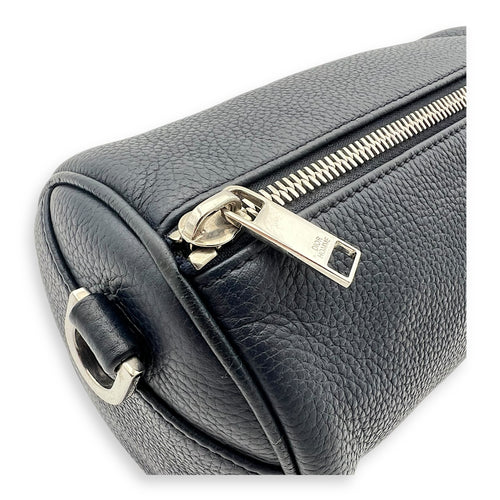 Christian Dior Roller Crossbody Bag Blue in Calfskin, Silver hardware_7