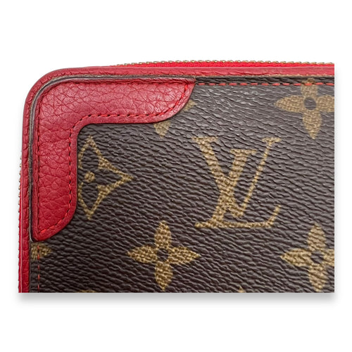 Louis Vuitton Retiro Wallet Brown in Monogram Coated Canvas, Gold hardware_7