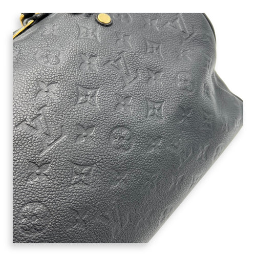 Louis Vuitton Speedy Top Handle Bag 30 Black in Empreinte Leather, Gold hardware_7