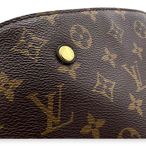 Louis Vuitton Montaigne BB Brown Top Handle Bag in Coated Canvas, Gold hardware_7