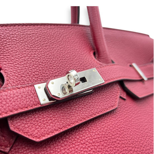 Hermès Birkin Rouge Grenat in Togo, Palladium hardware_7