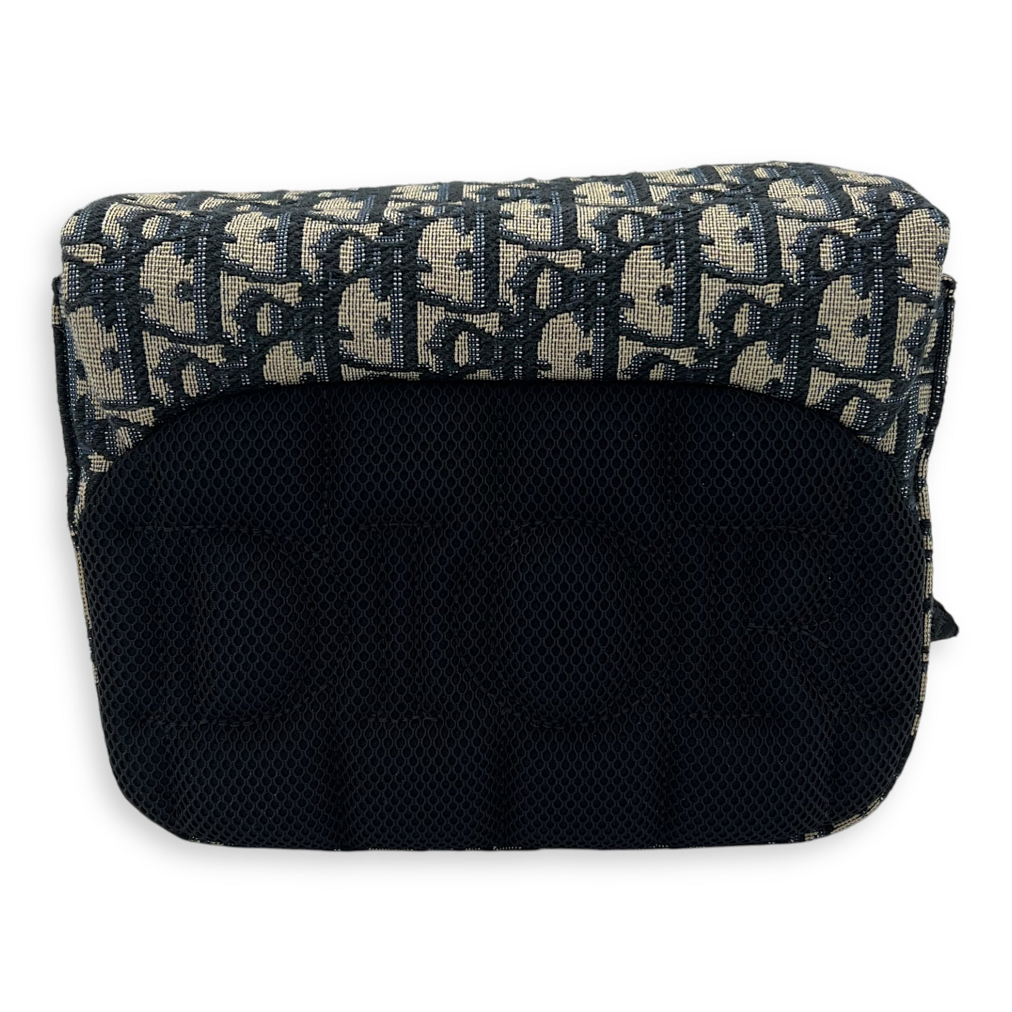 Christian Dior Oblique Blue Crossbody Bag in Jacquard