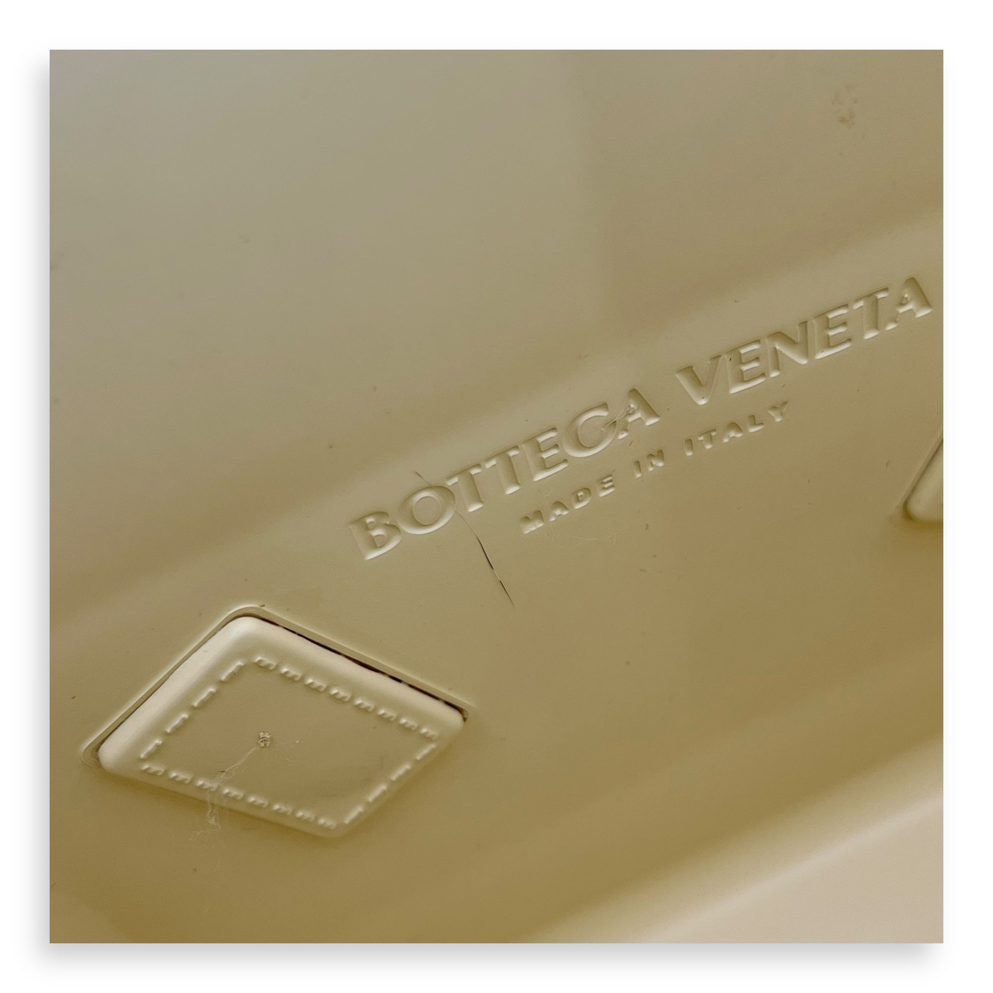 Bottega Veneta Arco Top Handle Bag Yellow in Rubber_7