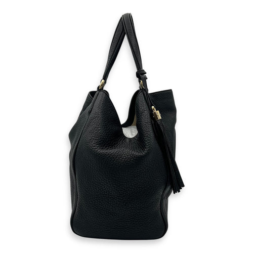 Gucci Soho Tote Bag Black in Calfskin, Gold hardware_4