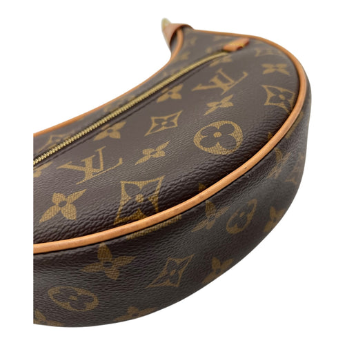 Louis Vuitton Loop Shoulder Bag Brown in Monogram Coated Canvas, Gold hardware_7
