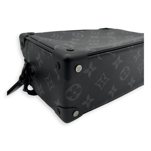 Louis Vuitton Trunk Shoulder Bag Black in Monogram Coated Canvas, Black hardware_9