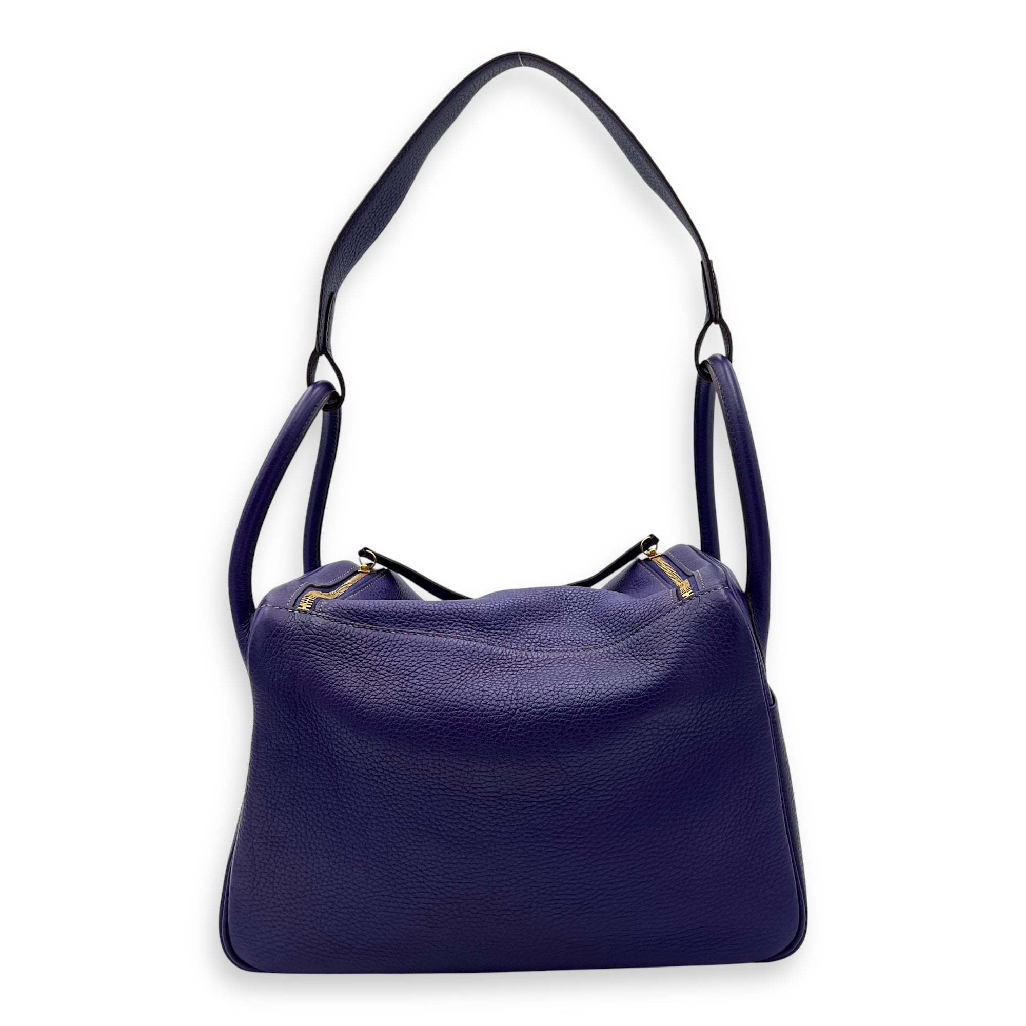 Hermès Lindy Purple in Others, Gold hardware_2