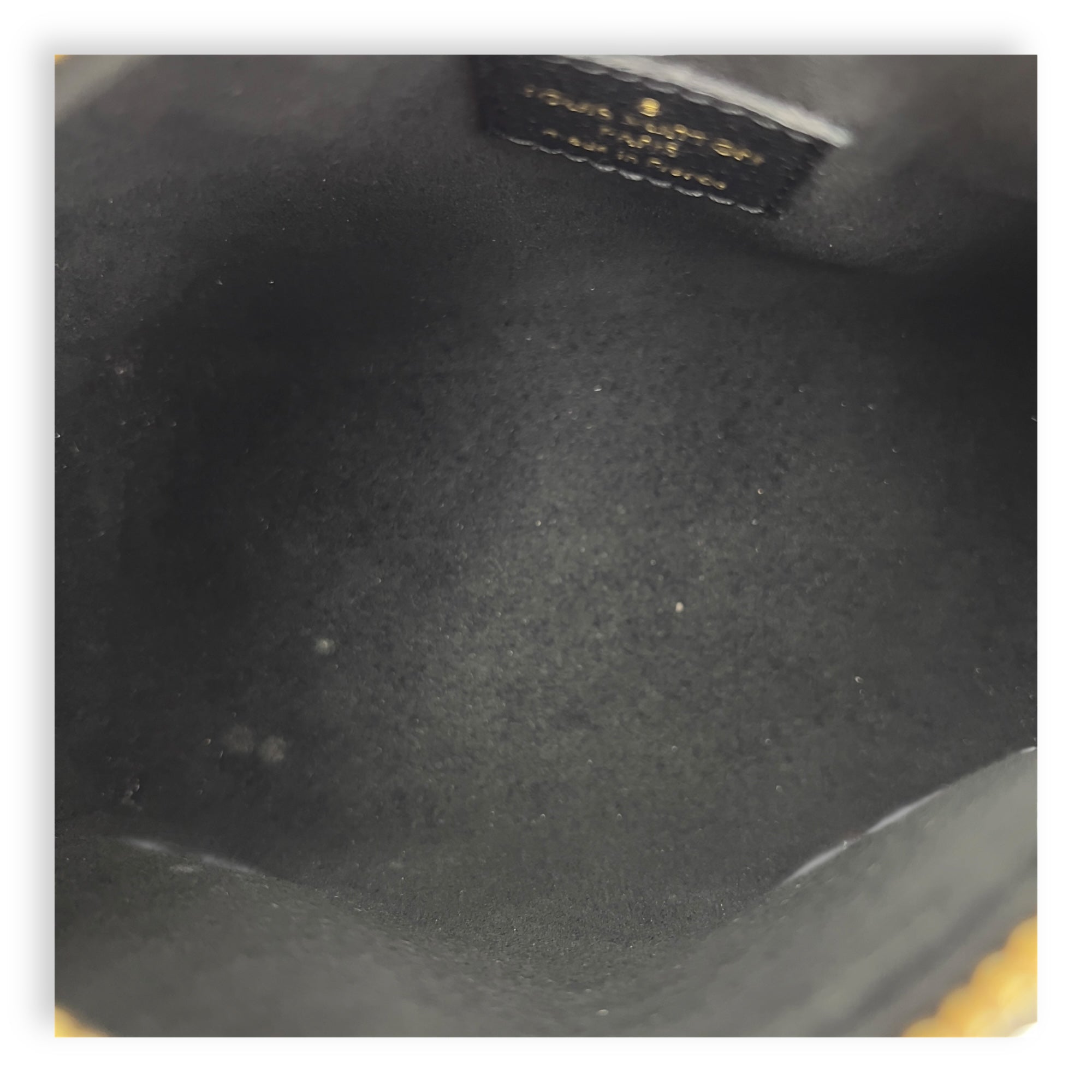 Louis Vuitton Speedy Nano Black Top Handle Bag in Monogram Empreinte Leather, Gold hardware_9