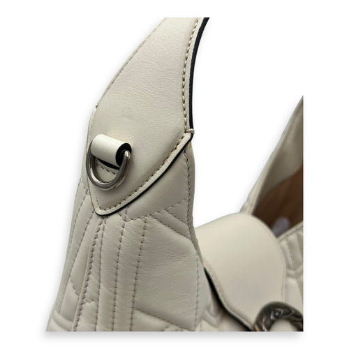 Gucci Dionysus Shoulder Bag White in Calfskin, Silver hardware_7