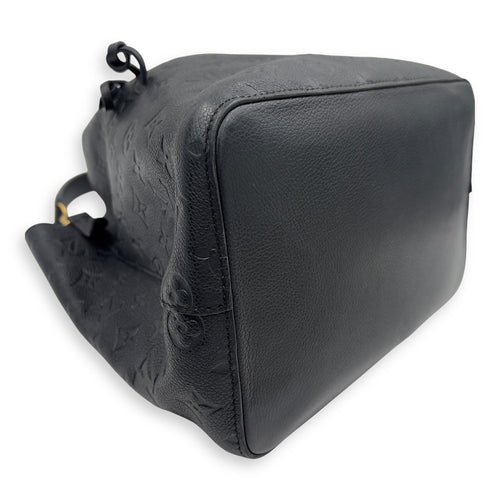 Louis Vuitton NeoNoe Bucket Bag MM Black in Empreinte Leather, Gold hardware_9