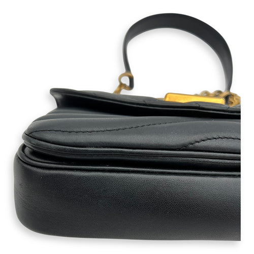 Louis Vuitton New Wave Crossbody Bag PM Black in Calfskin, Gold hardware_3