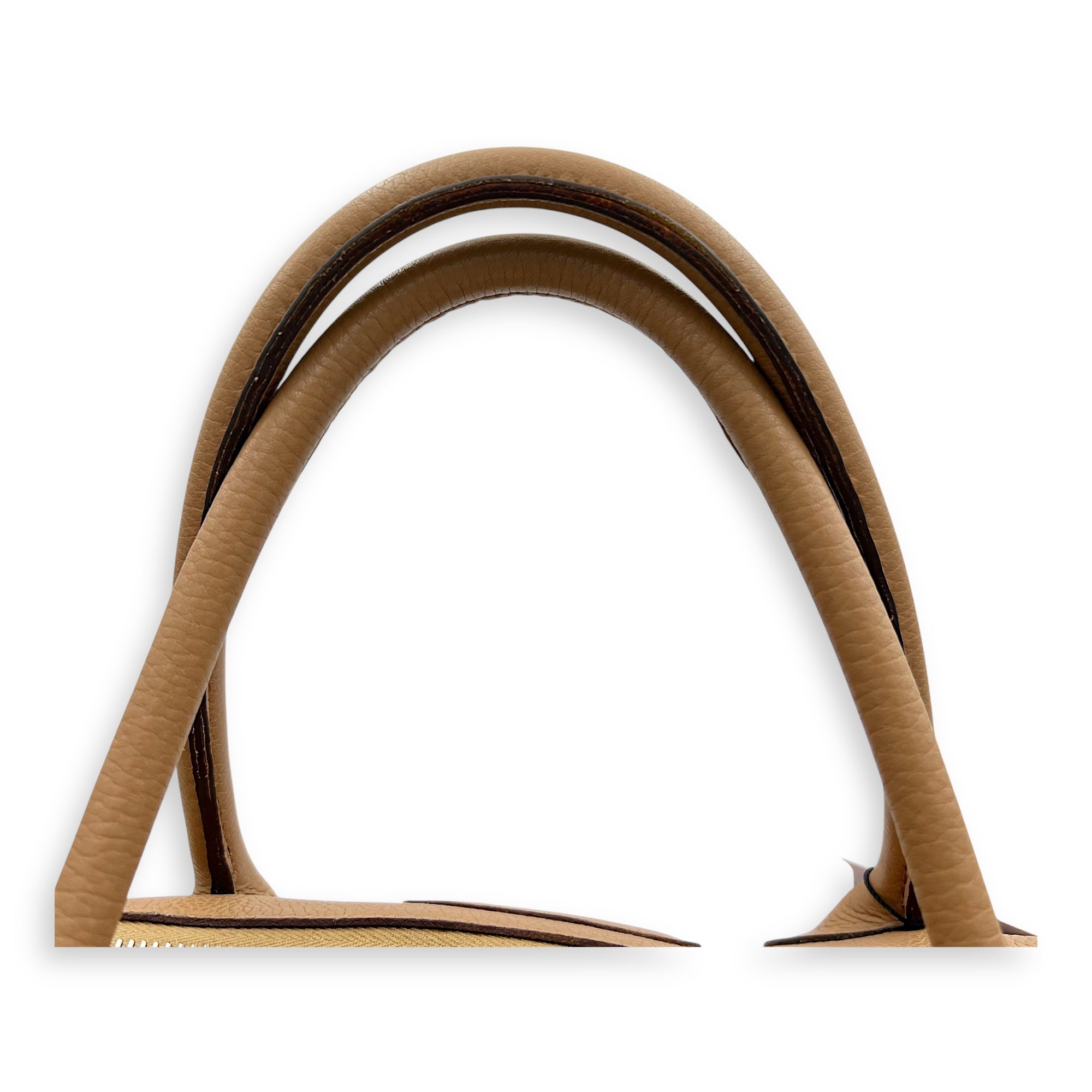 Hermès Bolide Beige in Clemence, Palladium hardware_7