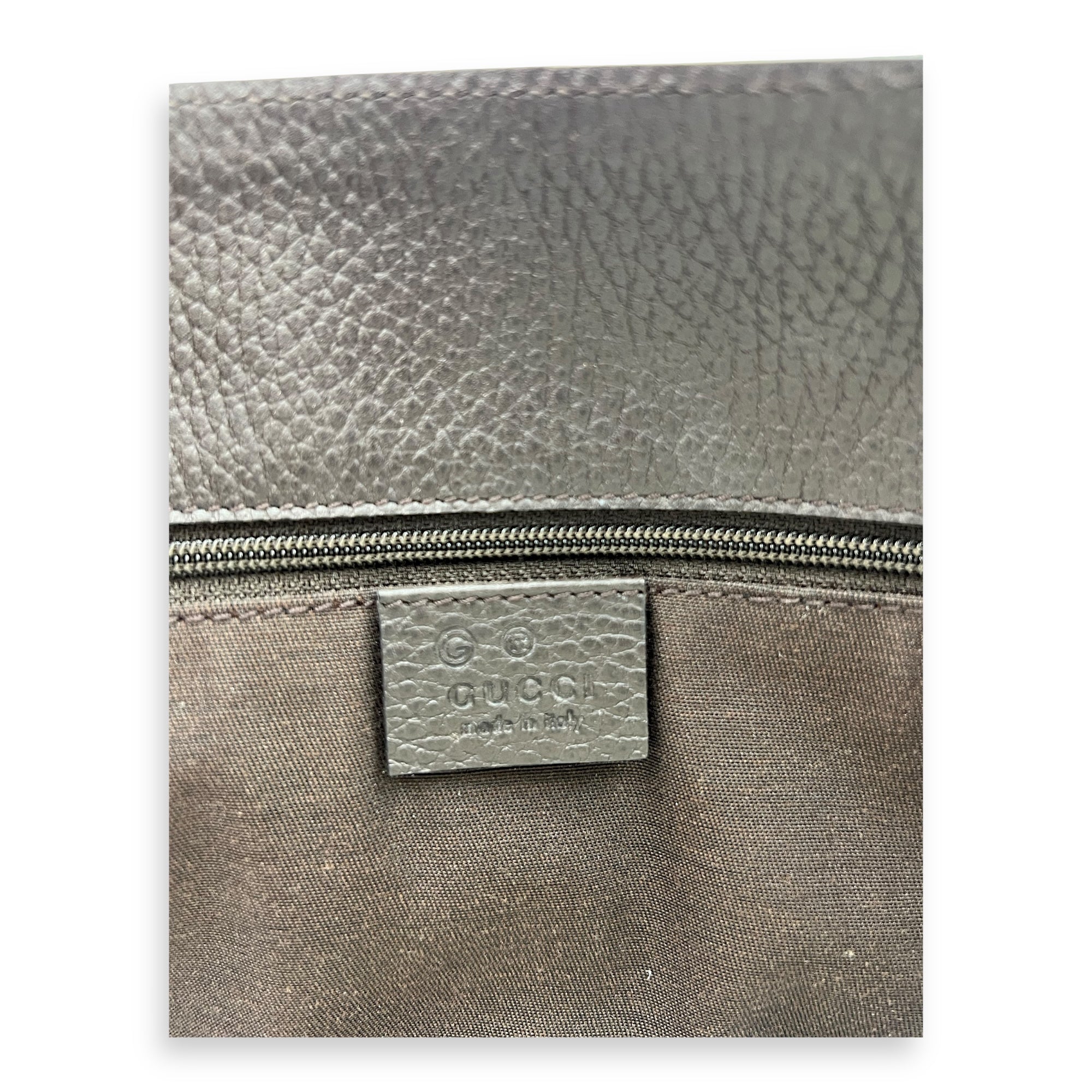 Gucci GG Tote Bag Brown in Coated Canvas, Gold hardware_3