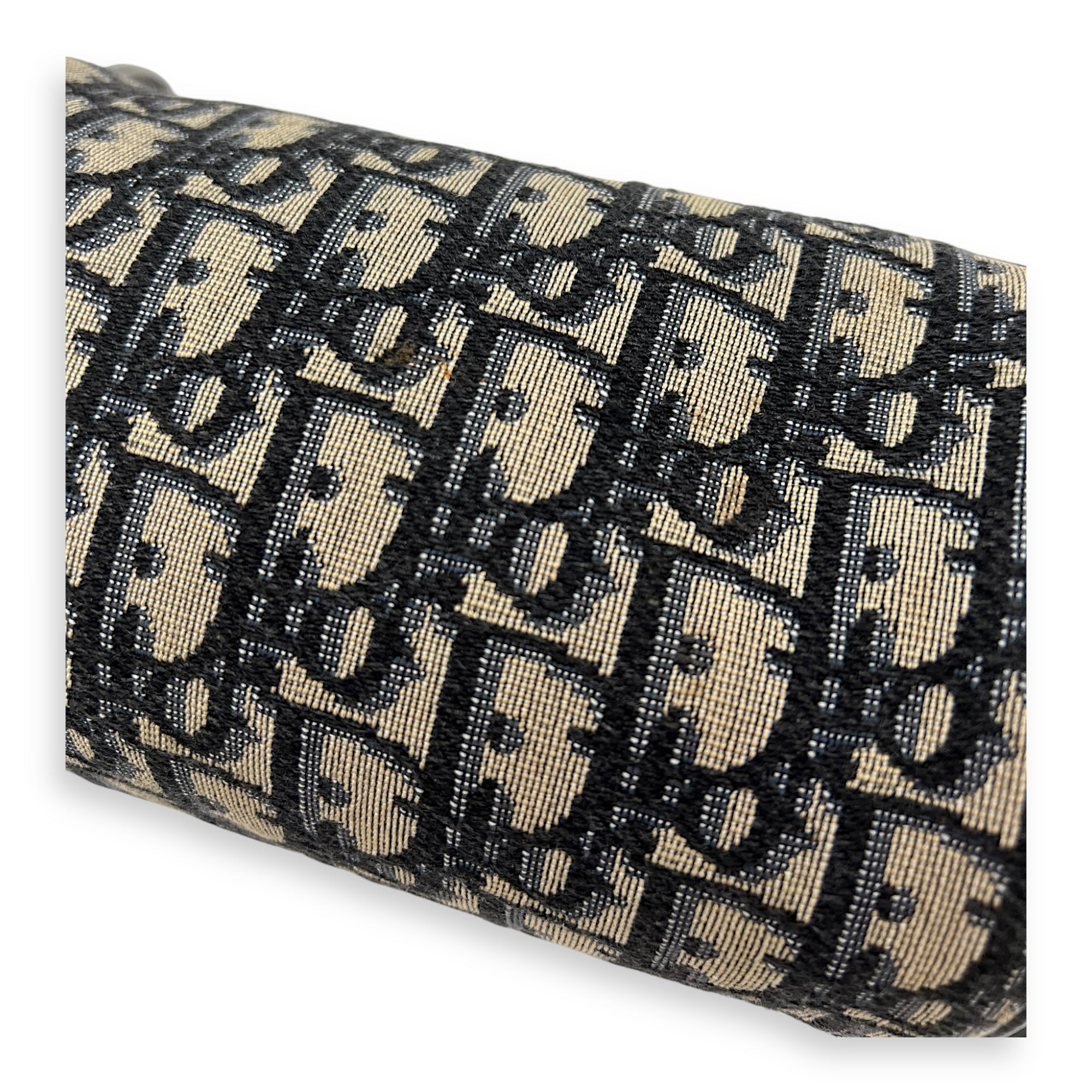 Dior Roller Crossbody Bag Small Blue in Canvas, Silver hardware_1