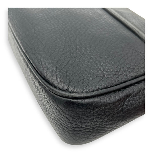 Gucci Soho Crossbody Bag Black in Calfskin, Gold hardware_7