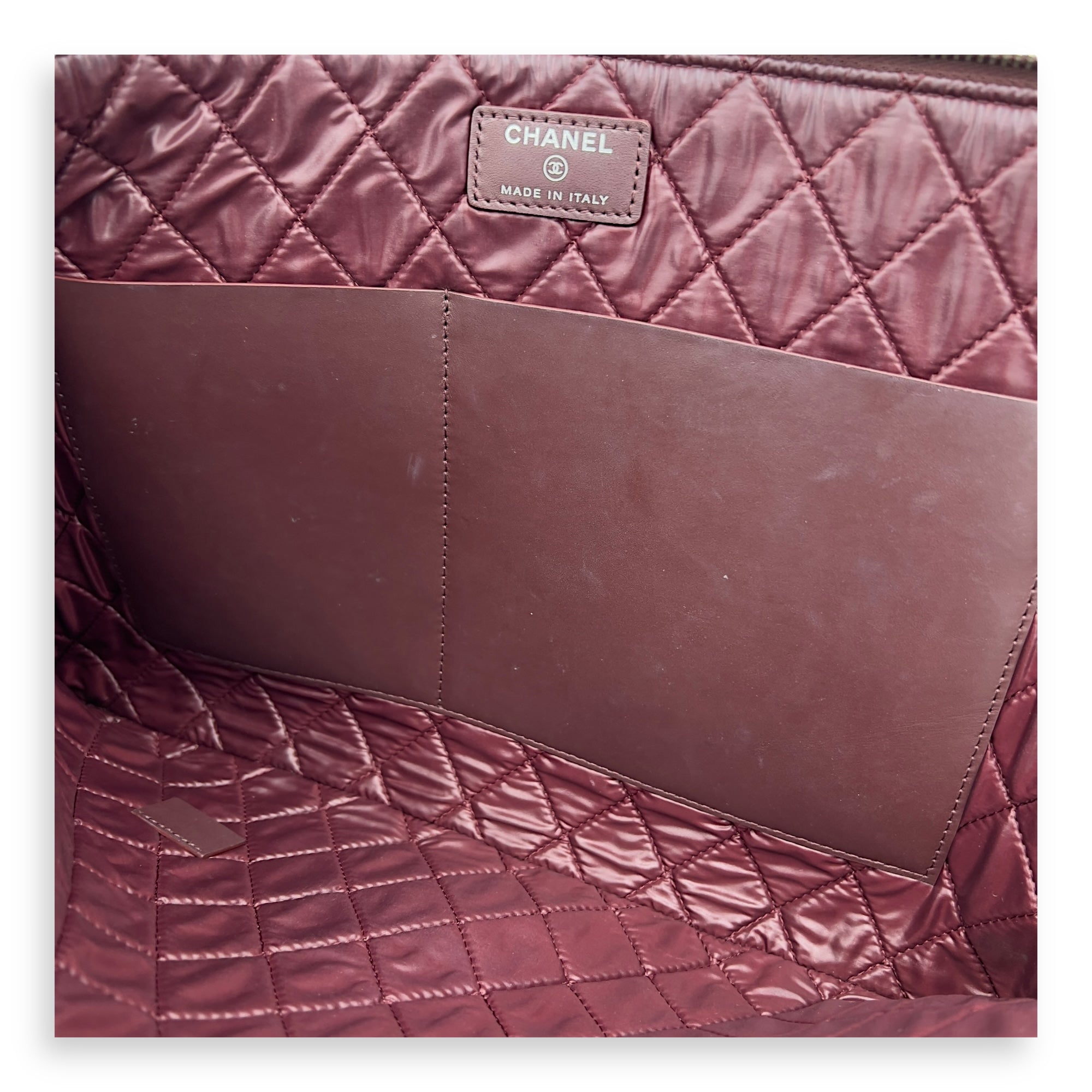 Chanel CC Black Clutch in Caviar Leather, Gold hardware_5