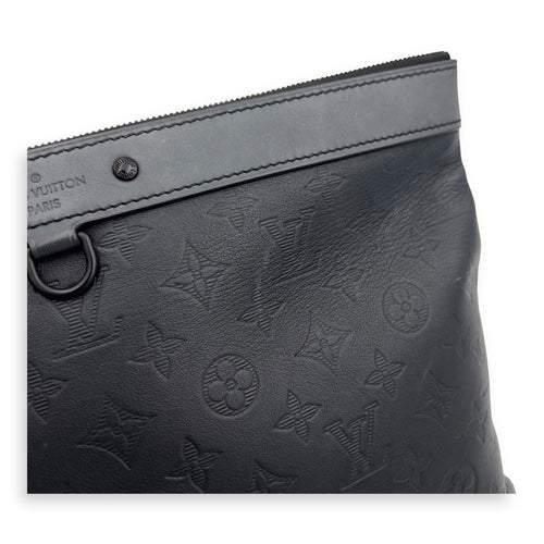 Louis Vuitton Discovery Pouch Black in Calfskin, Silver hardware_9