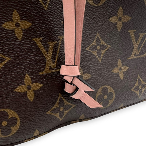 Louis Vuitton NeoNoe MM Brown Bucket Bag in Monogram Coated Canvas, Gold hardware_7