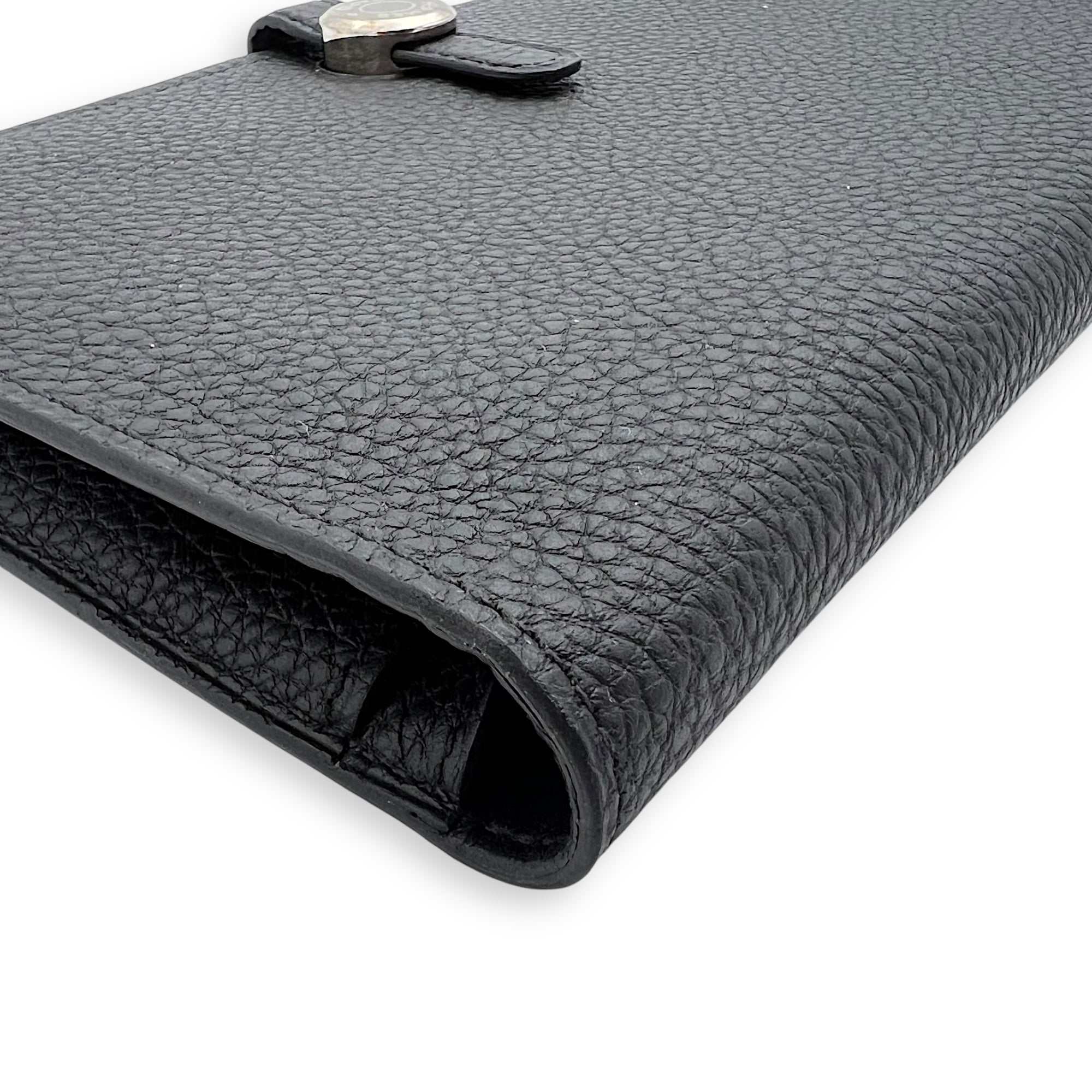 Hermès Dogon Duo Black in Clemence, Palladium hardware_7