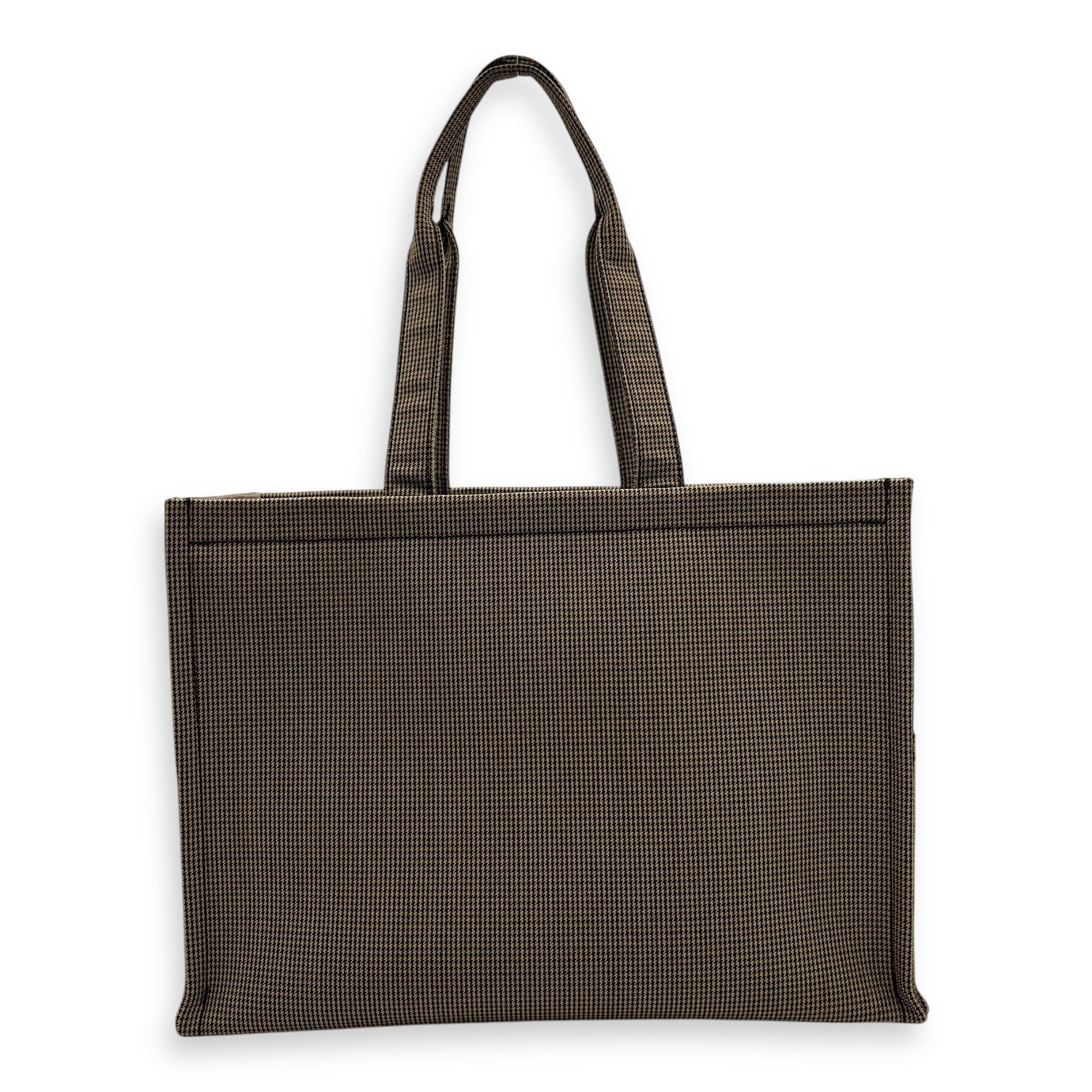 Celine Cabas Tote Bag Large Brown in Canvas_2