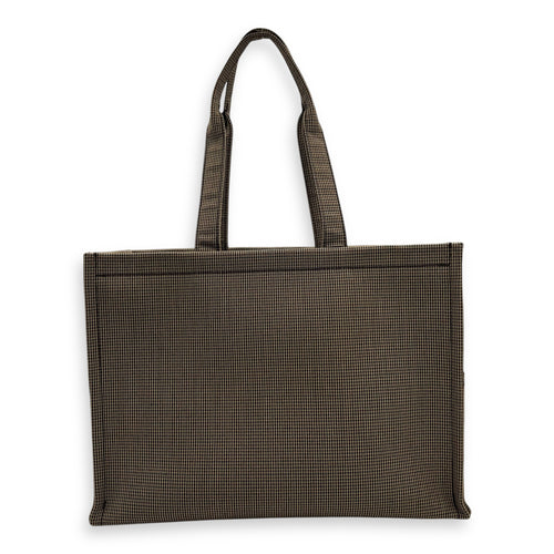 Celine Cabas Tote Bag Large Brown in Canvas_2