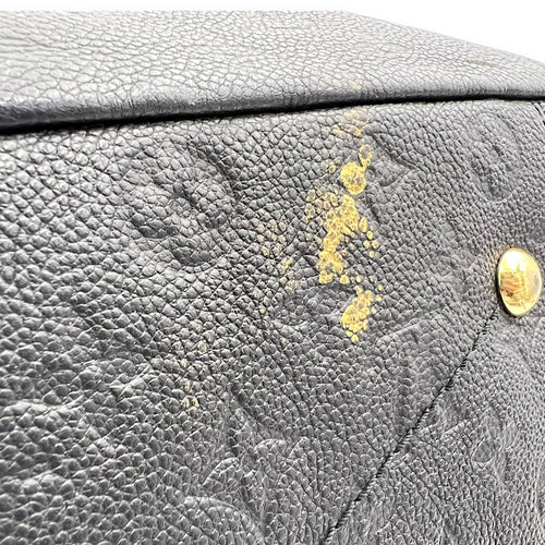 Louis Vuitton Artsy Blue Shoulder Bag in Empreinte Leather, Gold hardware_7